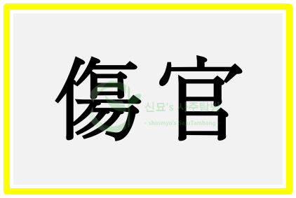 식상생재와 상관합살 정리하기