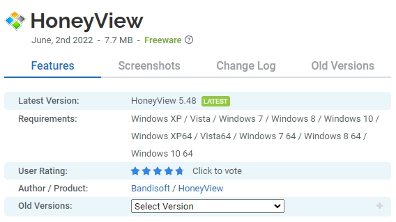 free for apple download HoneyView 5.51.6240