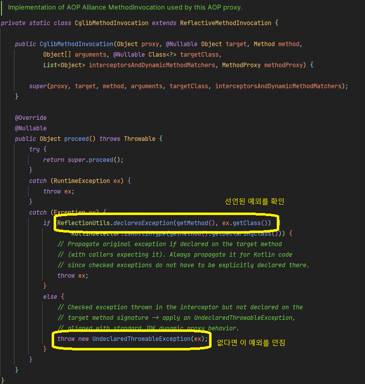 Undeclaredthrowableexception 2 