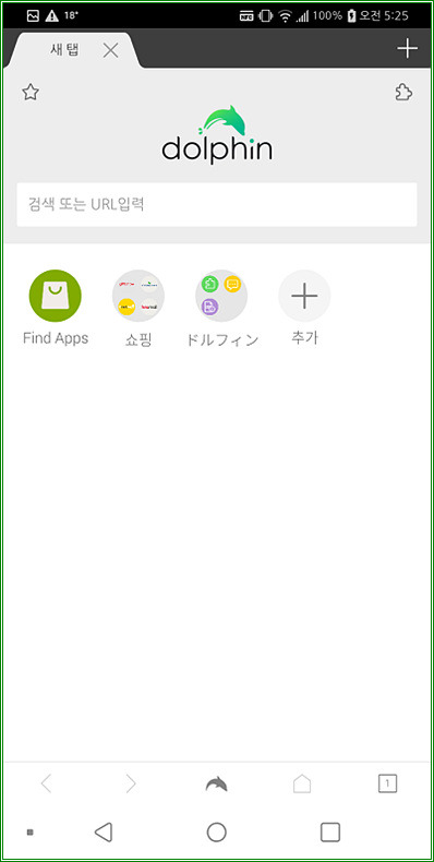 안드로이드 돌핀 브라우저 후기 :: 도둑토끼의 셋방살이