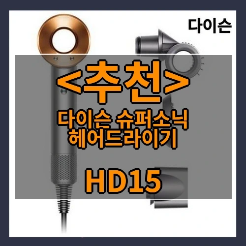 다이슨 슈퍼소닉 헤어드라이기 추천