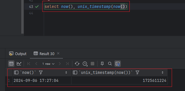 mysql - date to UnixtimeStamp
