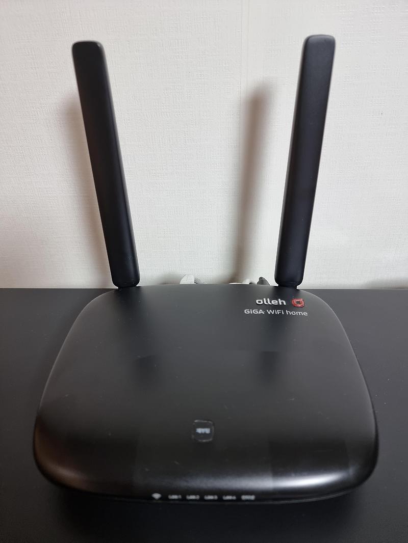 KT 공유기 초기화하는 방법(GiGA WiFi home)