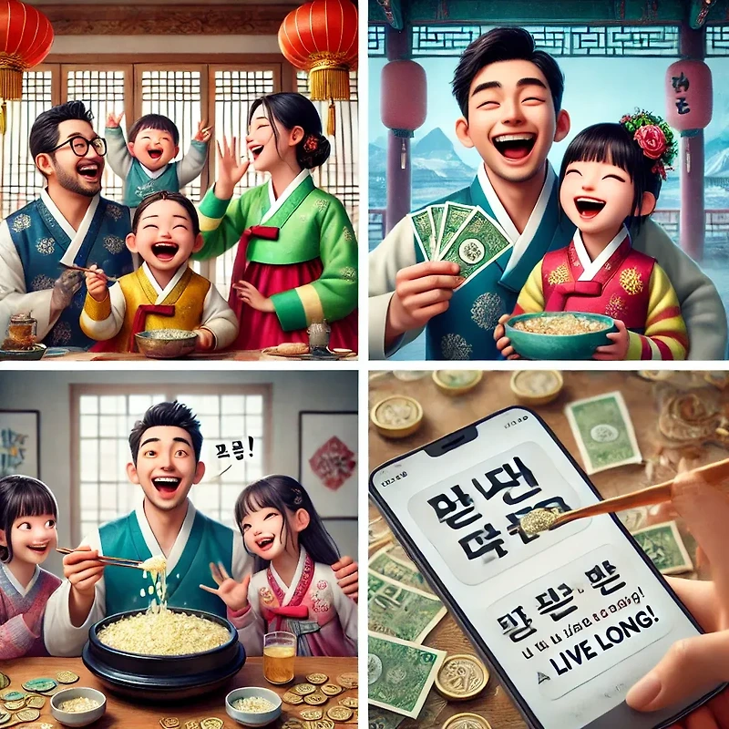 설날에 전하는 위트 있고 재미있는 덕담 및 인사말 추천