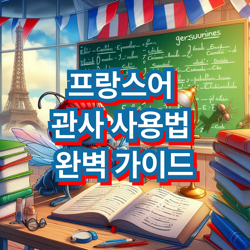 프랑스어 관사 사용법 완벽 가이드