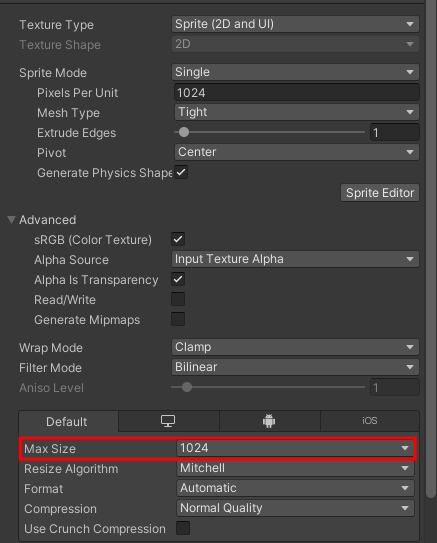[C# Unity] UI Pixels Per Unit & Max Size