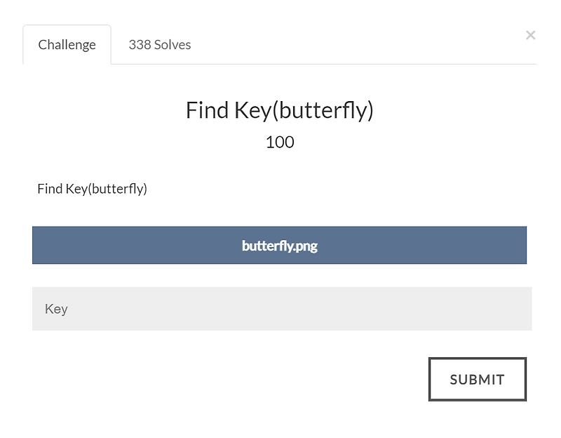 [ctf-d] Find Key(butterfly) :: S.W.F.S.