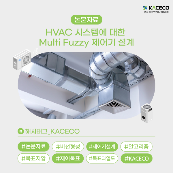 HVAC 시스템에 대한 Multi Fuzzy 제어기 설계 논문자료
