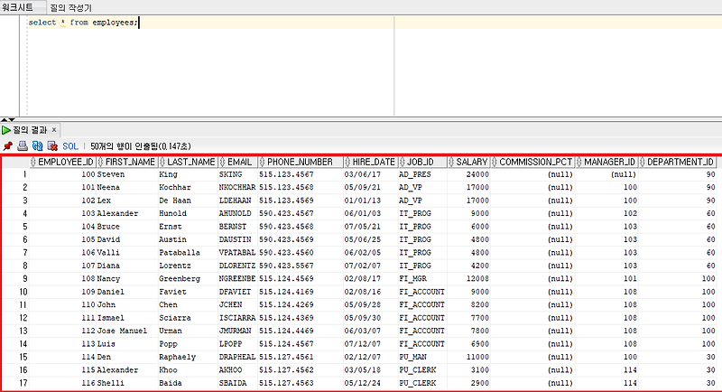 [SQL] SQL 개요