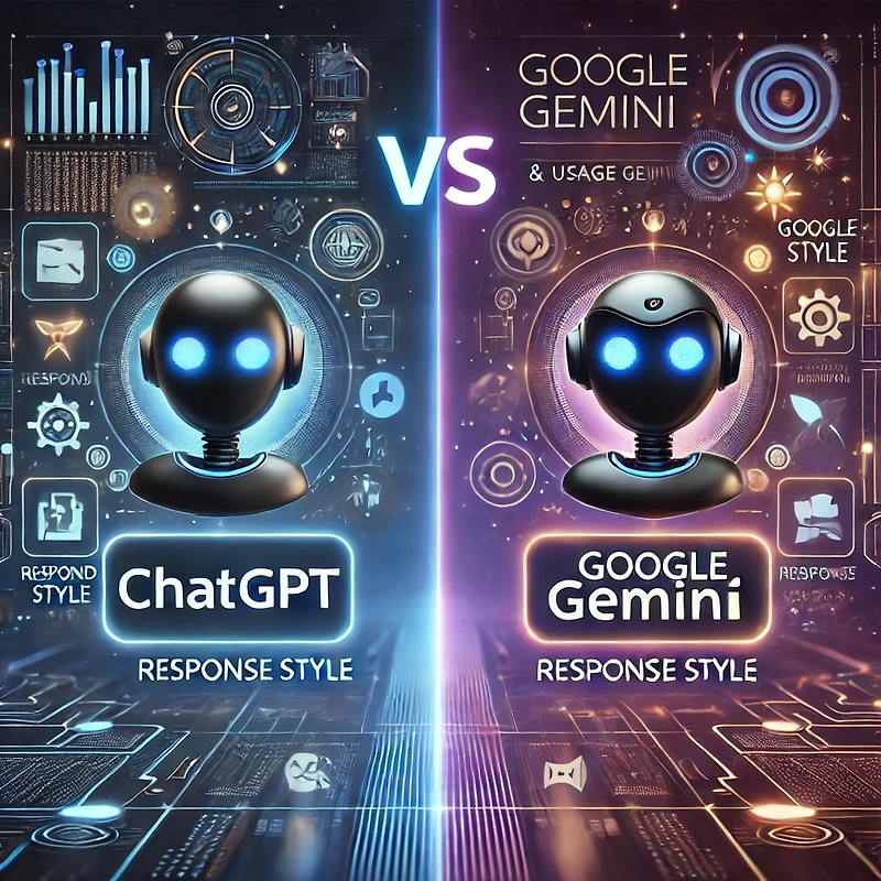 ChatGPT vs Google Gemini - AI 챗봇 비교 및 활용법
