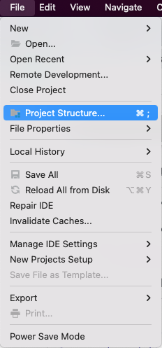 [java/intellij] 인텔리j Cannot resolve symbol 'java' 오류 해결 방법
