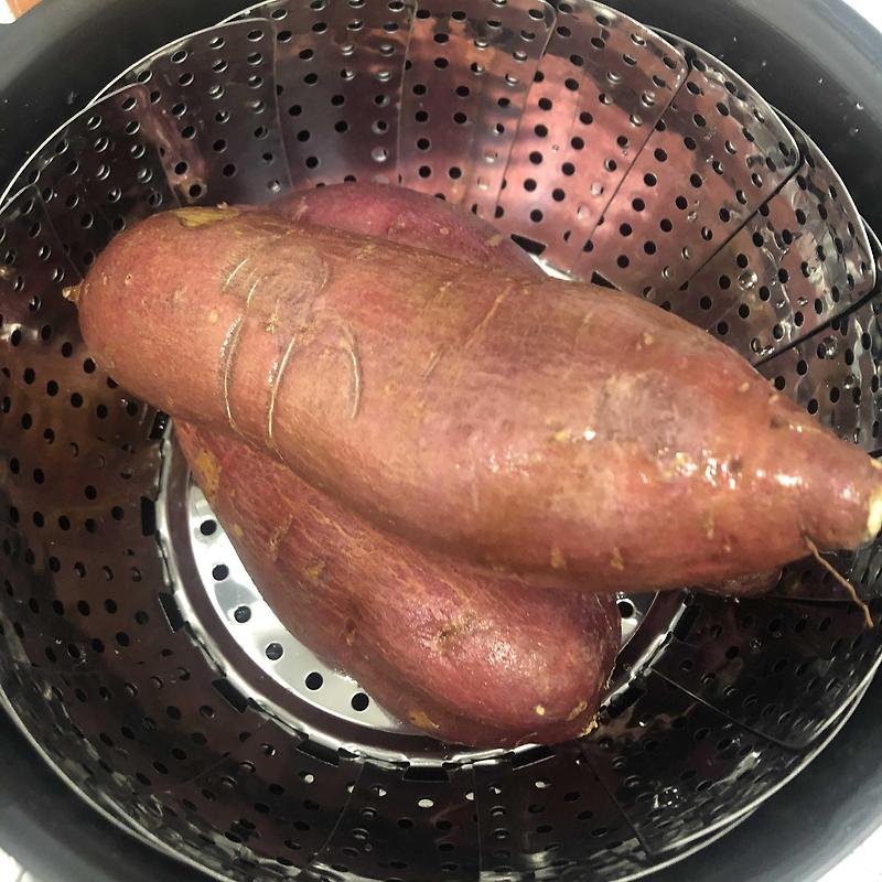 압력밥솥 고구마 찌는 법 삶는 법 식은 고구마 맛있게 먹는 방법