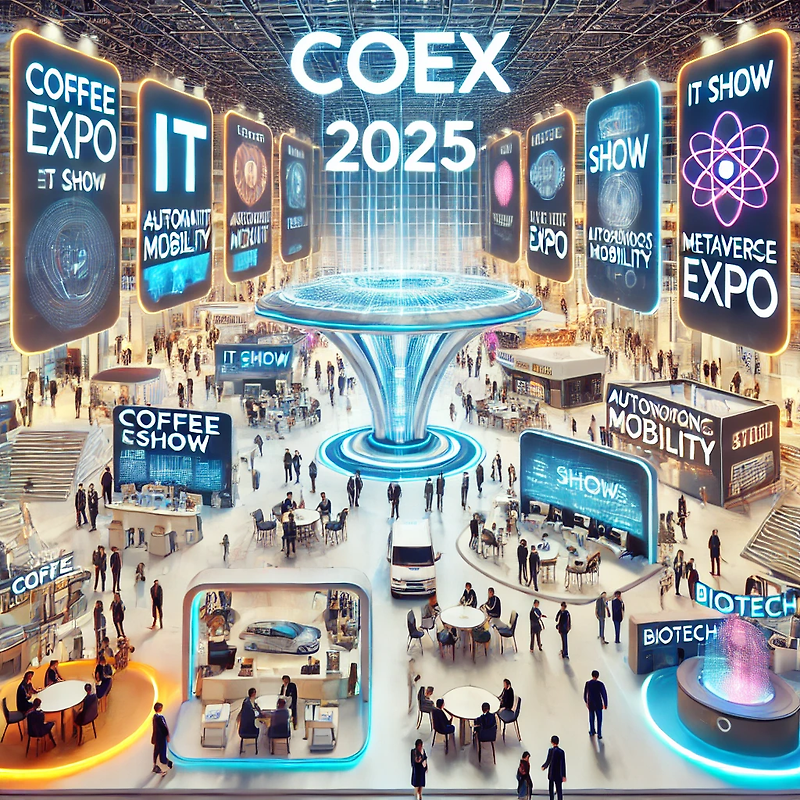 2025년 코엑스 행사 총정리: 당신이 꼭 알아야 할 5대 추천 전시회