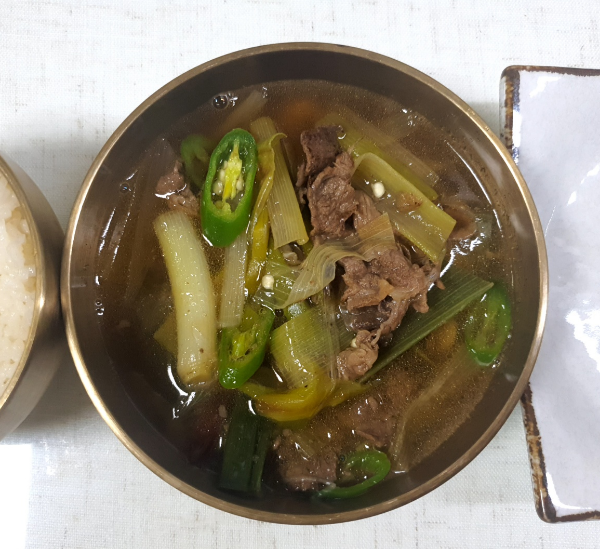 백종원 대파국 뜨끈한 파개장 한그릇 만드는법