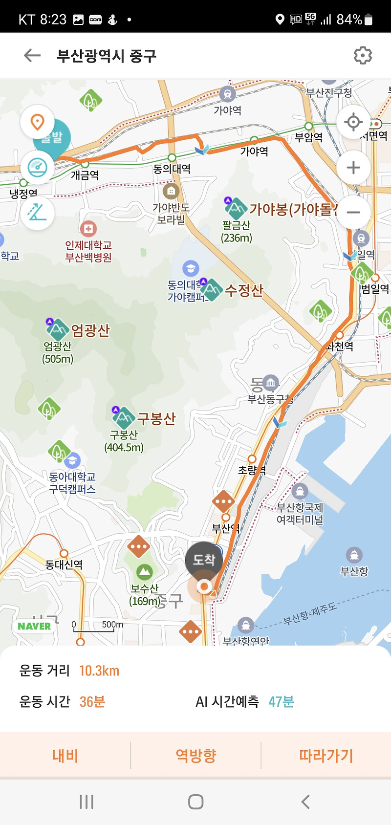 자전거 하루 10km