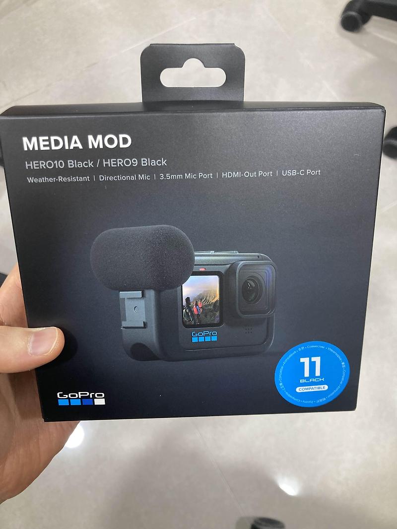 GOPRO MEDIA MOD [대의(?)를 위해 마련하다!! (feat. DJI MIC)] :: Super8BitLover