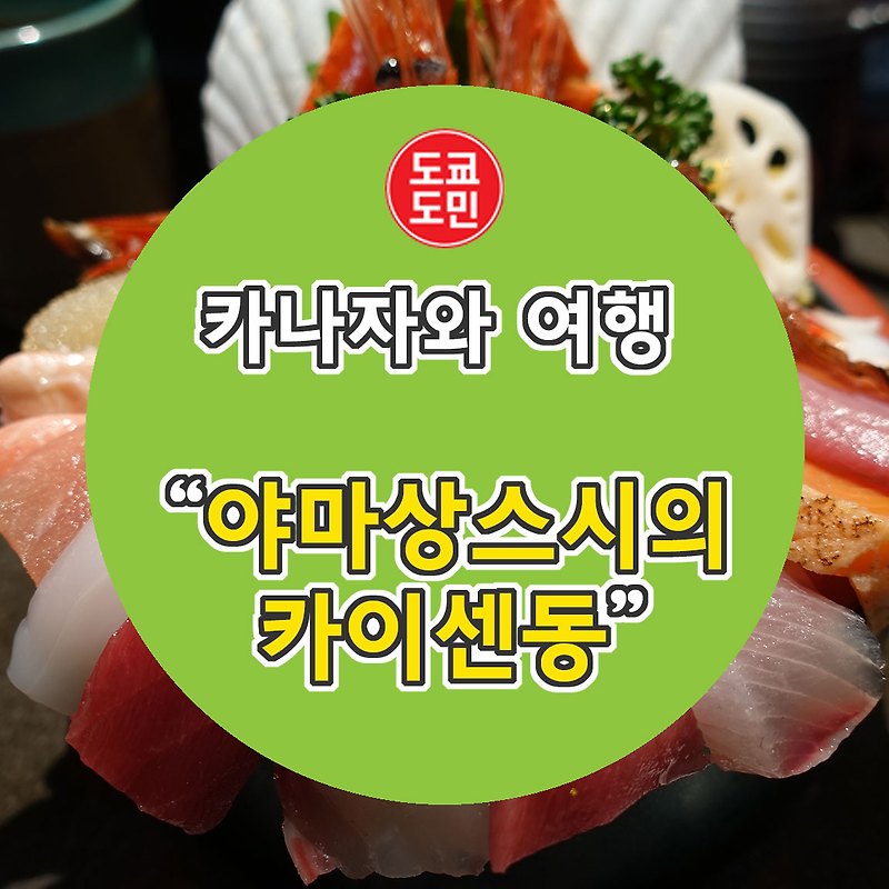 [카나자와 맛집] 야마상스시(山さん寿司)의 카이센동을 아시나요?