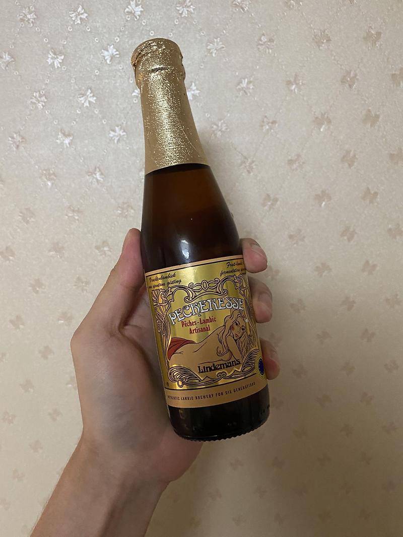 [람빅] 린더만스 뻬슈레제 복숭아 맥주 - 구일육의 술 일기