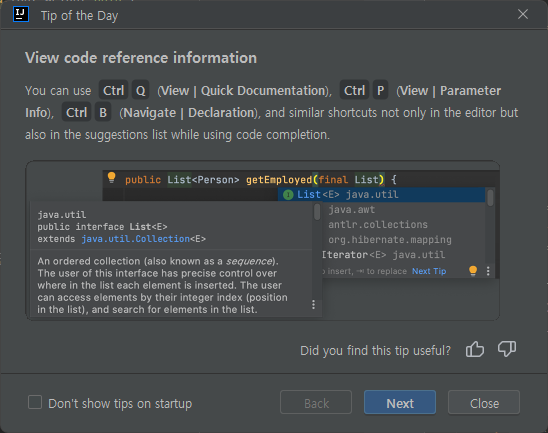 [Tip of the Day] IntelliJ : View code reference information