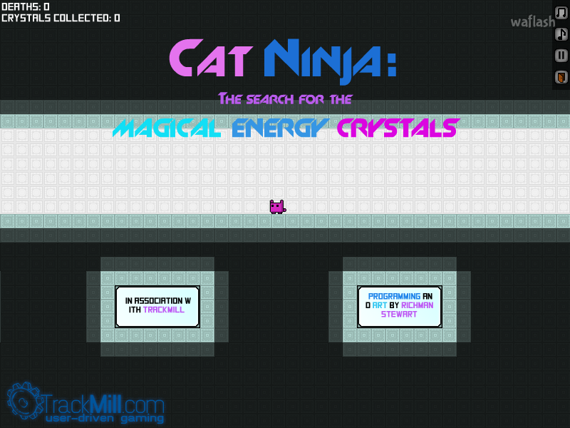 캣닌자 (Cat Ninja) - 플래시게임 | 와플래시 아카이브