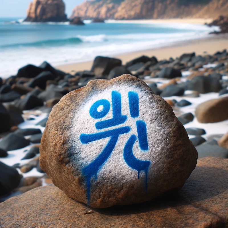 문무대왕 왕비석에 낙서 사건 발생