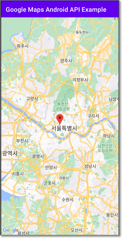 Google Maps Android API 사용 방법 및 예제 - 멈춤보단 천천히라도