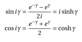 [Python][Physics]#09 복소수에서 쌍곡선 사인(sinh)과 쌍곡선 코사인(cosh) 함수 유도 공식(시각화)