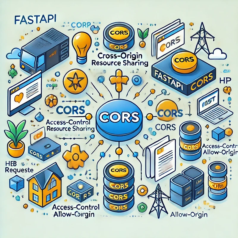 FastAPI에서 APP Mount + CORSMiddleware :: 째하