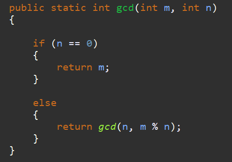 Recursive Algorithm - GCD(최대공약수)