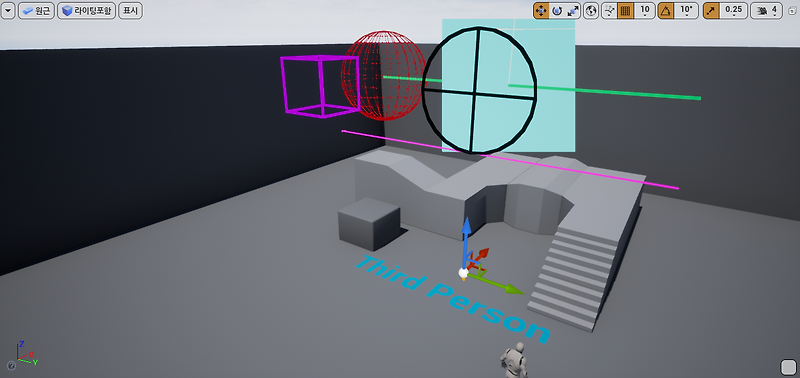 [Unreal] 디버깅용 드로워 이용 방법 (Draw Debug) — A Game Programmer