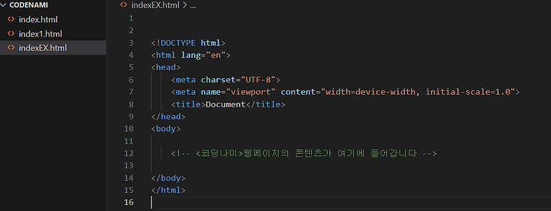 HTML기본구조-!DOCTYPE html
