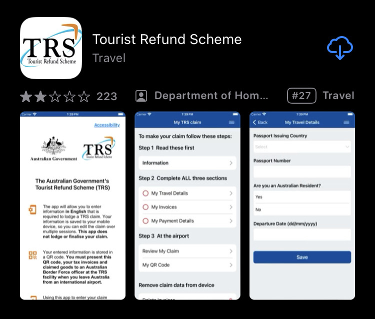 TRS(Tourist Refund Scheme)여행자 텍스리턴 [호.그.알.] 호주아낙네의 그것이 알고싶다여행 및 일상 정보소개