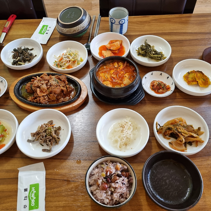 정림동 돌솥밤찰밥 점심메뉴 8천원 2인이상 :: 대전맛집짱