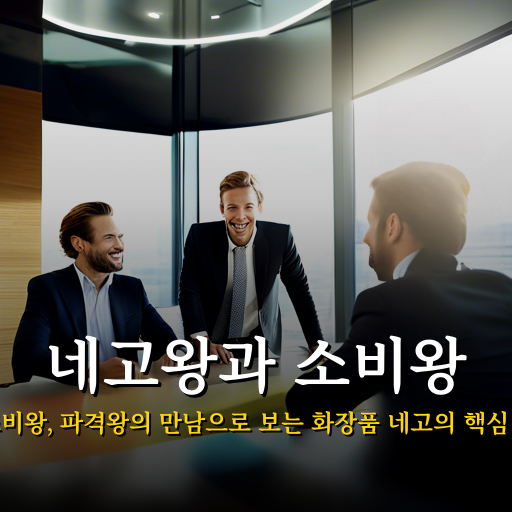 네고왕 소비왕 파격왕의 만남으로 보는 화장품 추천
