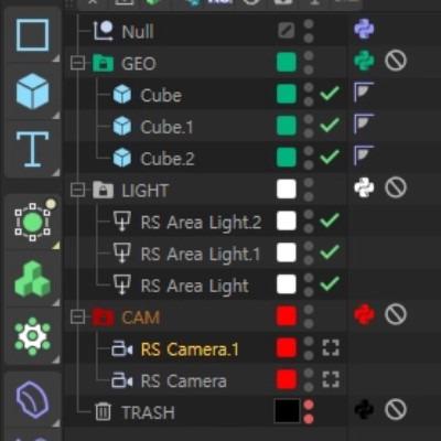 [Cinema 4D Python tag] MW Set Children Layer