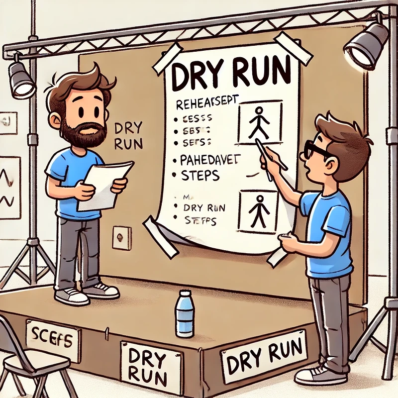 [개발자 영어] Dry Run