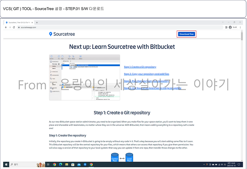[Tip] SourceTree install(소스트리설치) & Git Clone :: 은랑이의 세상살아가는 이야기~