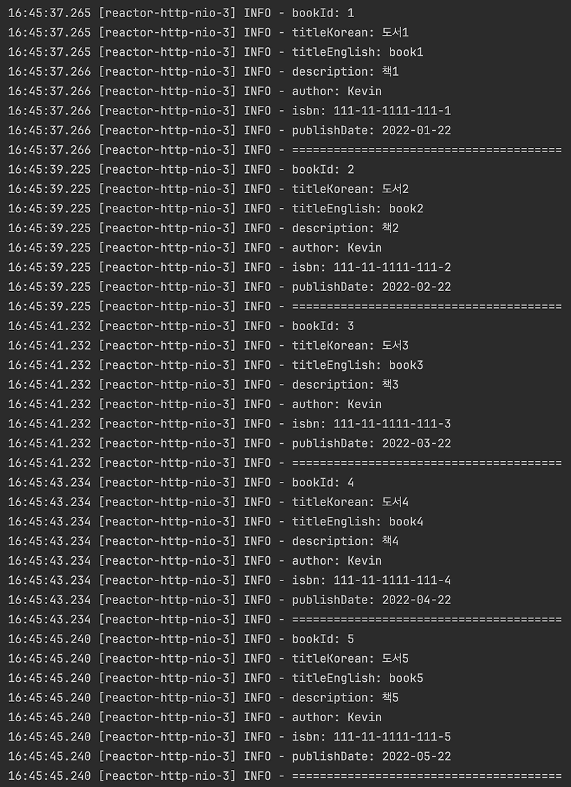  spring webflux reactive streaming 
