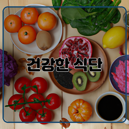 건강한 식단 몸과 마음에 활력을 불어넣어보세요!