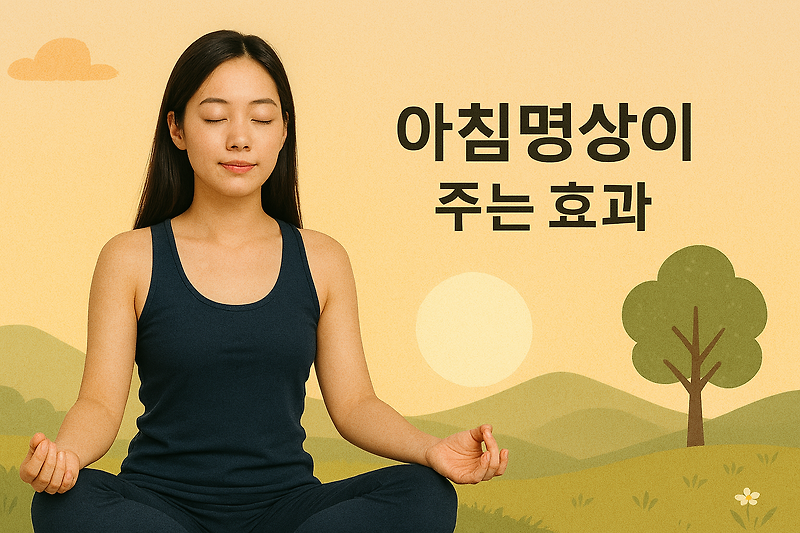 아침 명상이 주는 7가지 효과 | 하루를 바꾸는 10분의 기적
