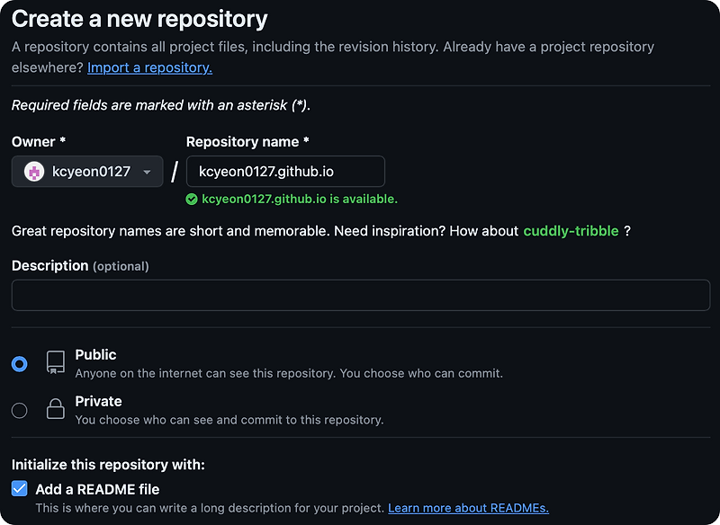  github io git push token 