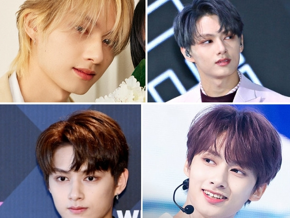 세븐틴 준의 비주얼, 어깨 넓고 턱선 뚜렷한 중국 미남