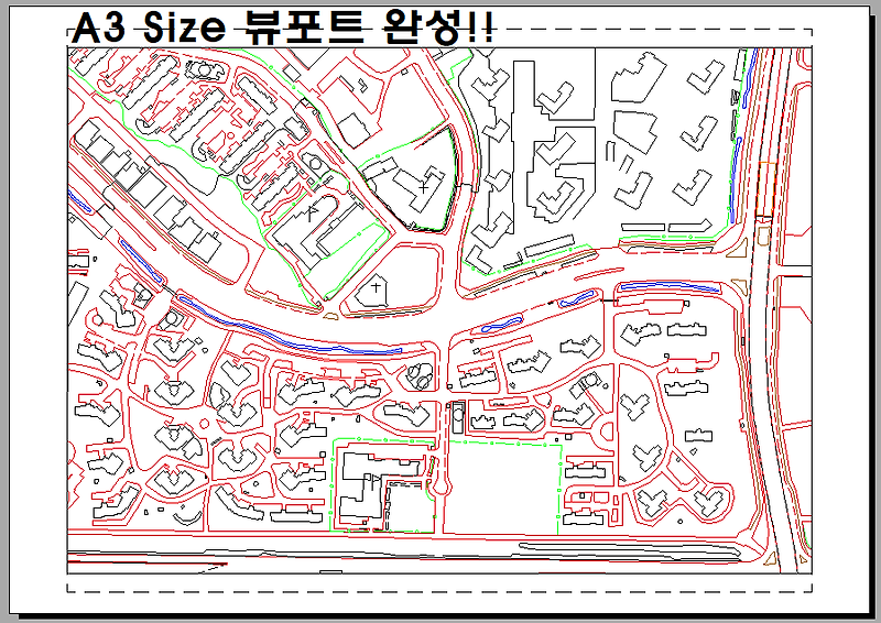 오토캐드 모형, 배치 활용법 - e대리의 도시교통이야기