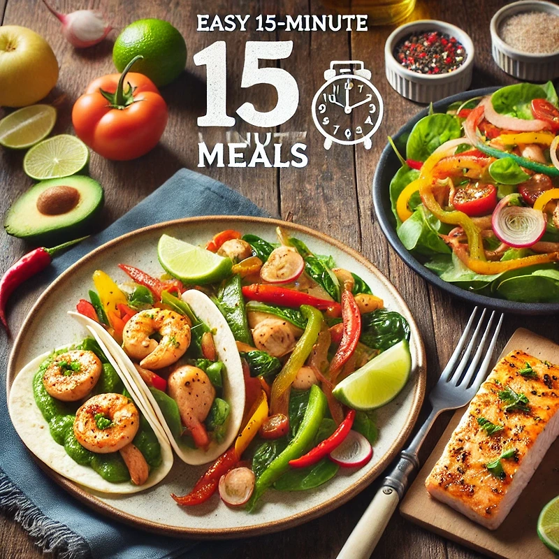 15-Minute Dinners for When You’re Short on Time