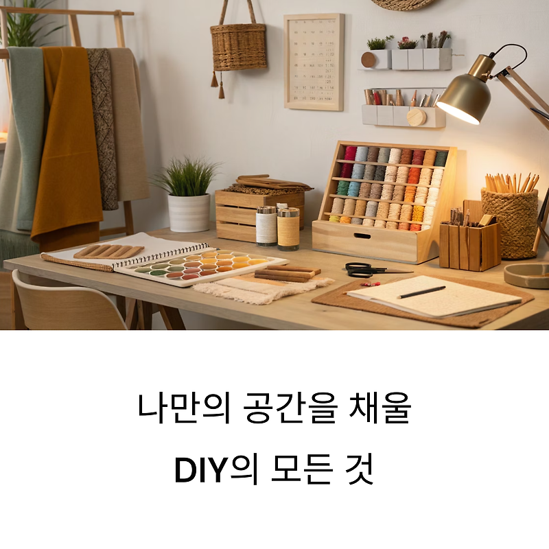 DIY 뜻, 사는 대신 직접 만드는 즐거움!