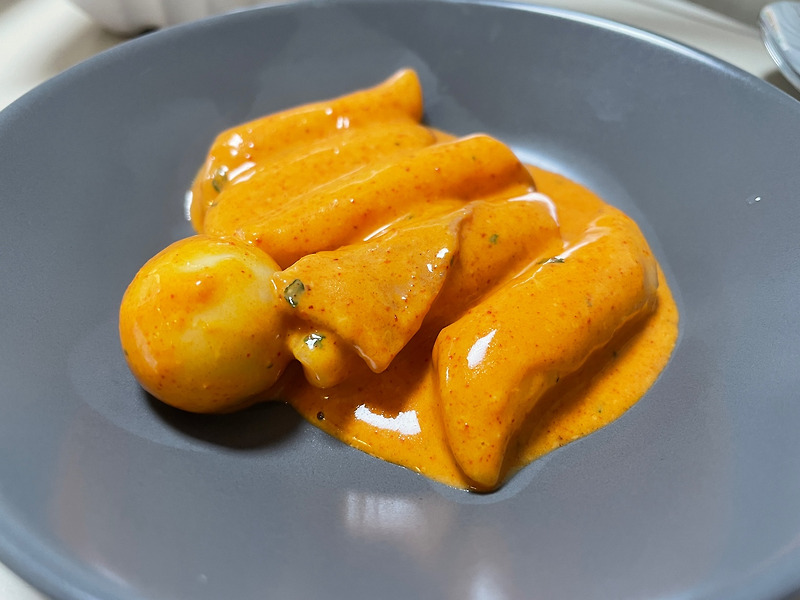 (부천 중동점 배달) '배떡' 로제떡볶이 - 결론적으로 맛있음