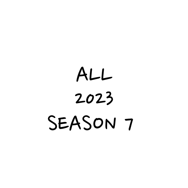 2023 ALL 시즌7 투표 결과 / 예선전 / 본선 8팀 정리