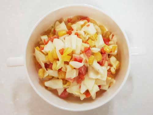 KFC 코울슬로 만들기 닭가슴살 양배추 샐러드 드레싱 양배추 채소