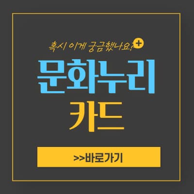 2022년 문화누리카드 사용처 및 신청 충전방법과 잔액조회 - 진바름뉴스