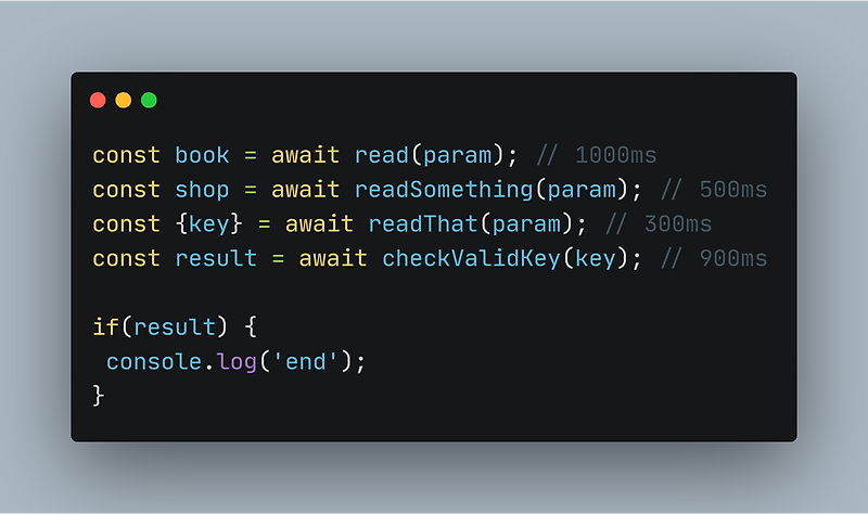 await의 함정, 숨은 병목을 찾자